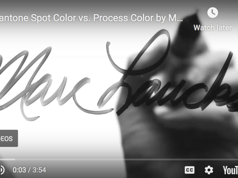 Pantone Spot Color vs. Process Color 1