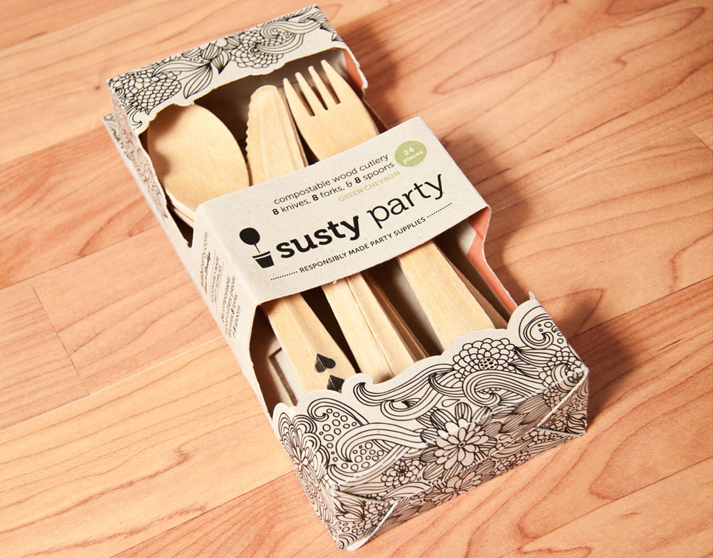 Susty Party Package Prototypes