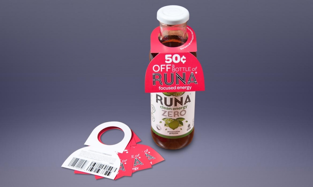 Runa Tea bottle tags